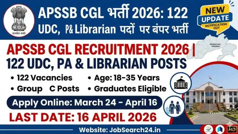 APSSB CGL Recruitment 2026