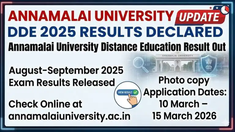 Anna University Results 2026