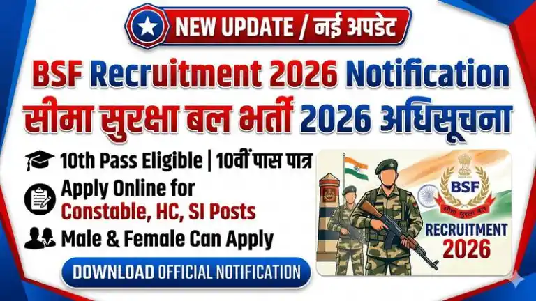 BSF Recruitment 2026