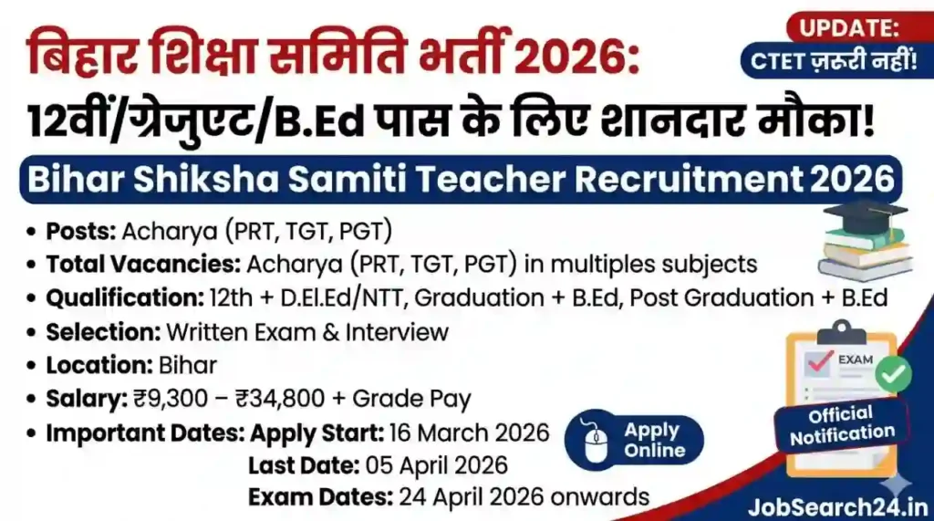 (BSS) Teacher Recruitment 2026