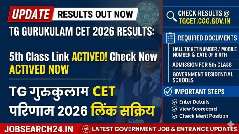 TGCET Result 2026