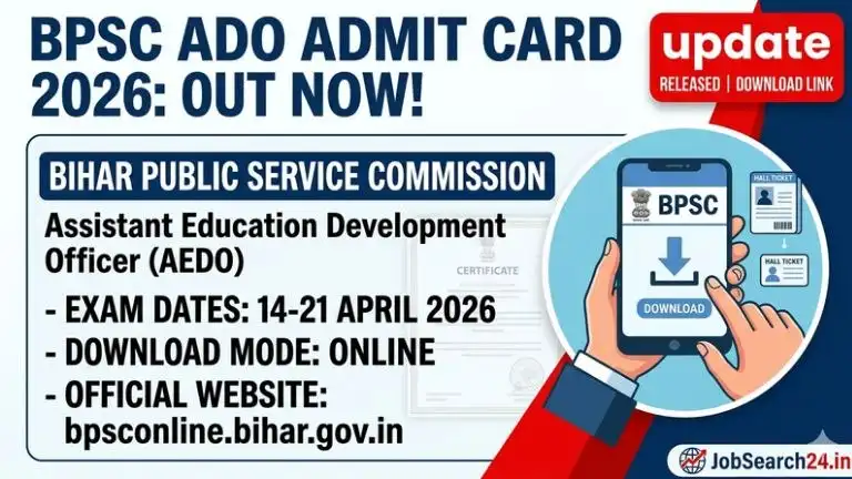 BPSC ADO Admit Card 2026