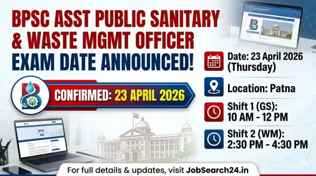 BPSC APS & WMO Exam 2026