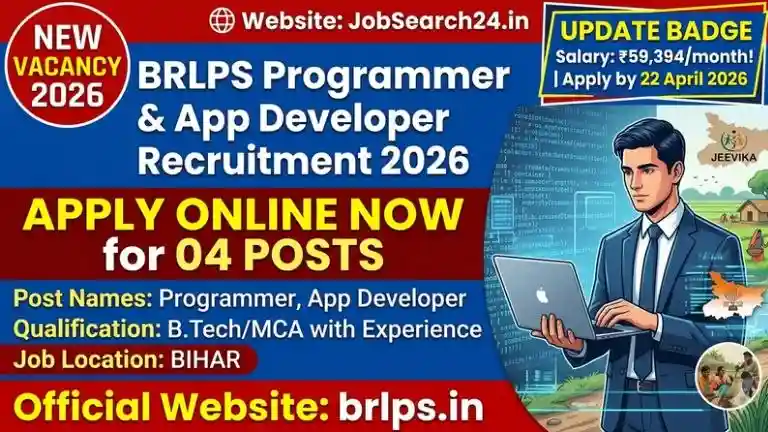 BRLPS Programmer & App Developer Recruitment 2026