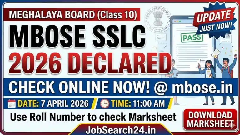 MBOSE SSLC Result 2026