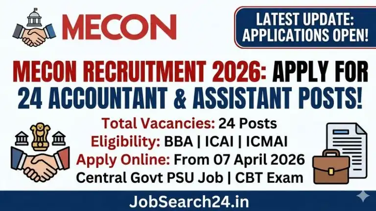 MECON Non-Executive Recruitment 2026