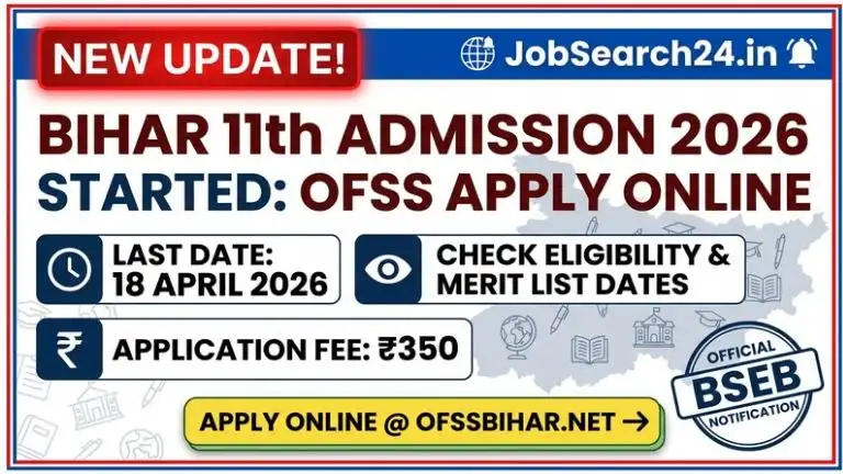 OFSS Bihar 11th Admission 2026