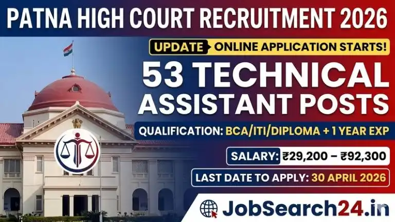 Patna High Court Technical Assistant Recruitment 2026