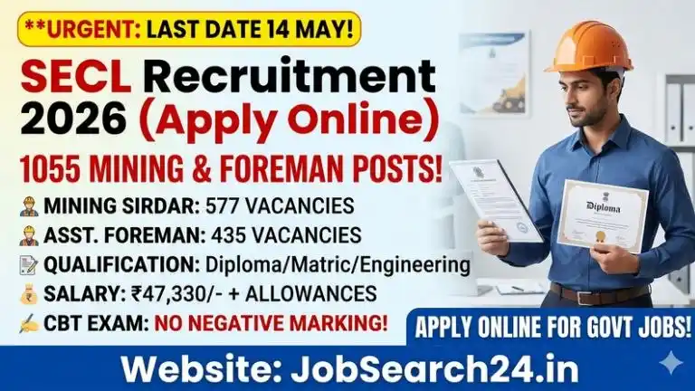 SECL Recruitment 2026