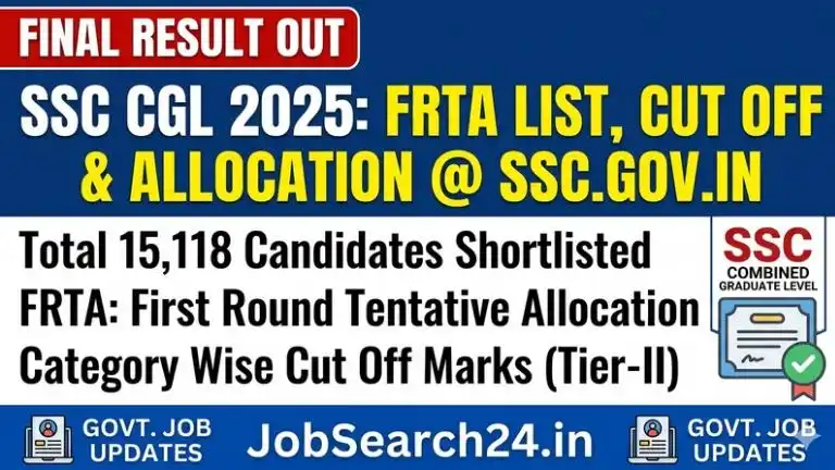 SSC CGL Final Result 2025