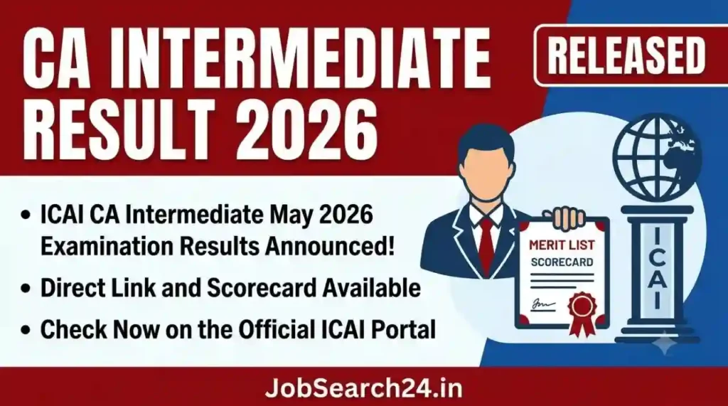 CA Intermediate Result 2026