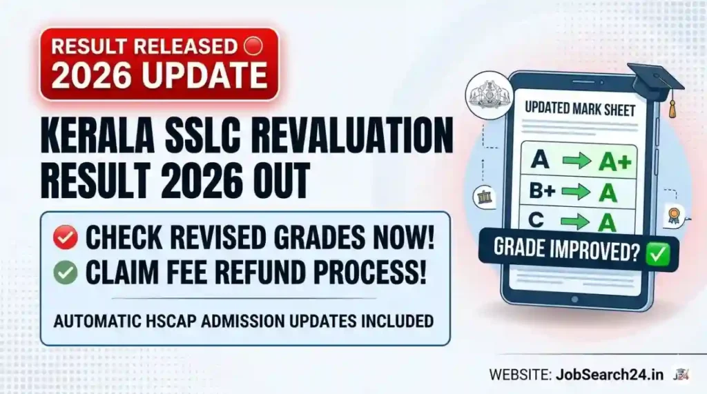 Kerala SSLC Revaluation Result 2026