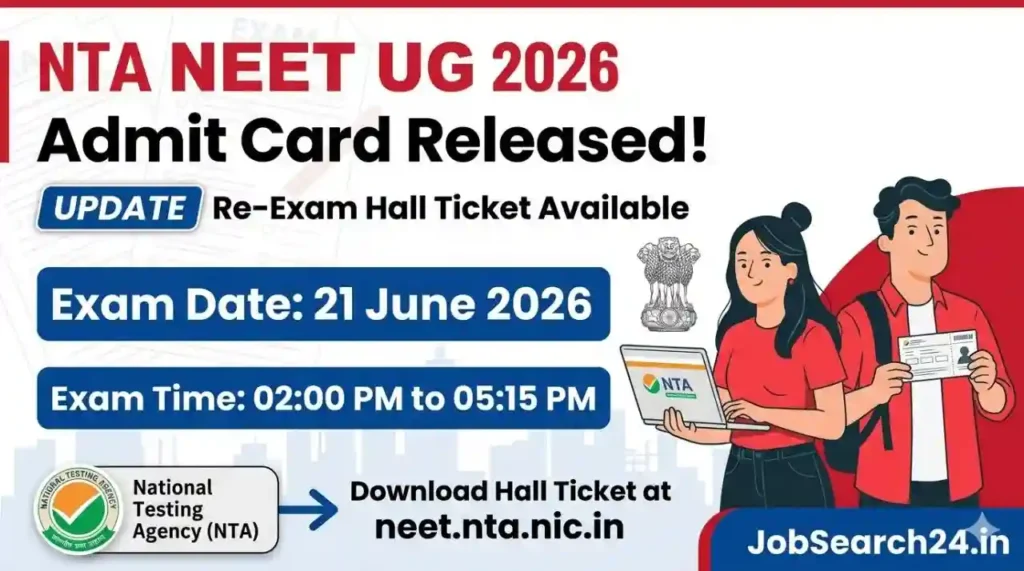 NEET UG Admit Card 2026