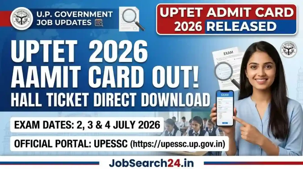 UPTET Admit Card 2026